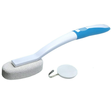 Hard Water Wand Pumice Stone Toilet Bowl Cleaner, Toilet Wand, Pumice Cleaning Stone with Long Handle, Hard Water Stain Remover, Toilet Bowl Ring Remover (Best Way To Clean Hard Water Stains In Toilet)