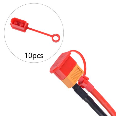 10Pcs/Lot XT60 Male Female Dust Lost Insulated Stopper for , red