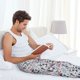 thumbnail image 5 of Fotbe I Love USA Pantalones de Pijama para Hombre, Pantalones de Dormir, Pantalones de Casa con Cintura Ajustable y Bolsillos-Medium, 5 of 6