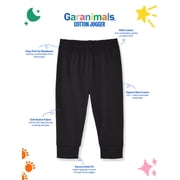Garanimals Newborn & Baby Girl Cotton Solid Joggers, Sizes 0 - 24M
