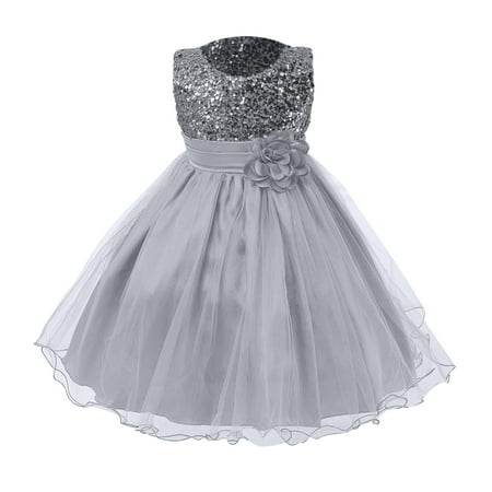 

QWERTYU Infant Baby Toddler Child Children Kids Tulle Tutu Dresses Floral Summer Sundress Sleeveless Bow Dress for Girl 3Y-8Y 120