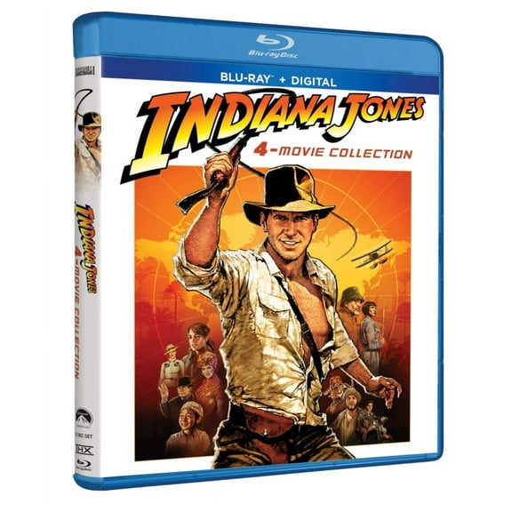 Indiana Jones 4-Movie Collection (Blu-Ray   Digital Copy)
