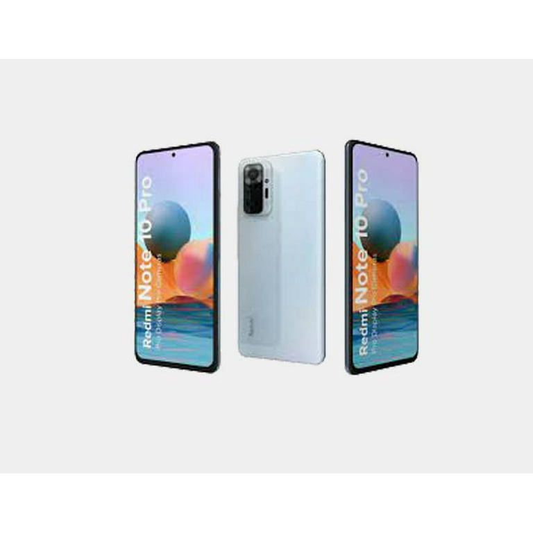 Xiaomi Redmi Note 10 Pro 128GB 6GB RAM GSM Unlocked - Glacier Blue