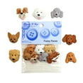 thumbnail image 4 of Dress It Up, ''Fuzzy Faces", Sewing Fastener Buttons, Multi Color, 7 Pcs., 4 of 6
