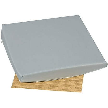 Dmi Slant Seat Cushion, Gray, 16" X 16"