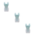 thumbnail image 1 of maskred Sturdy And Durable Lace Applique With 3D Beads And Rhinestones With Materials Are Sturdy And Durable Multiple Colors Green B 3Set, 1 of 6