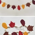 thumbnail image 2 of MOQIN Fall Decor-Wooden Signboards Maple leaf Garland Fall Decorations for Home-Thanksgiving Farmhouse Pumpkins Wood Bead Garland Banner for Fireplace Mantel Walls, 2 of 9