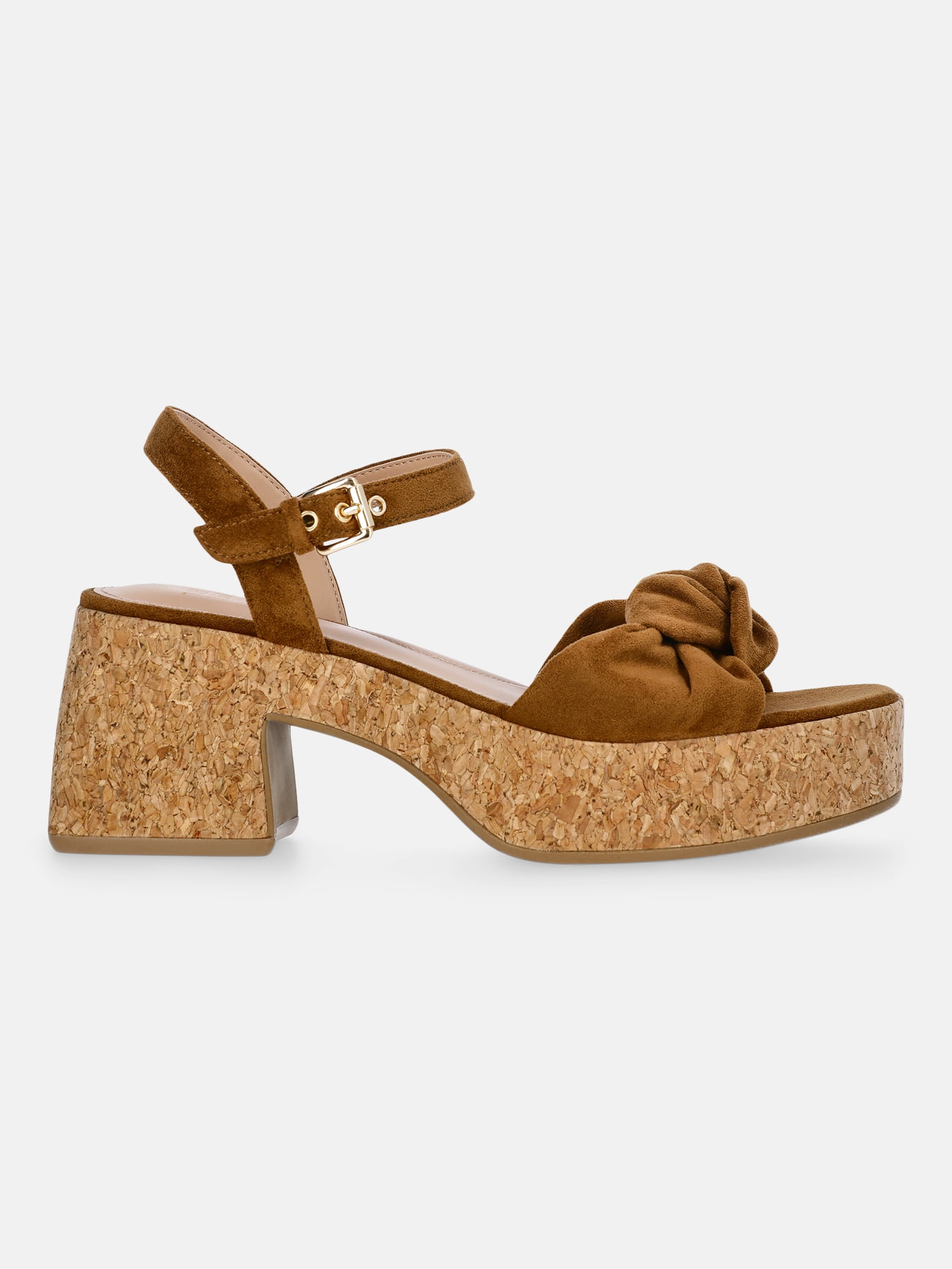 Time and Tru Women's Cork Knot Sandals