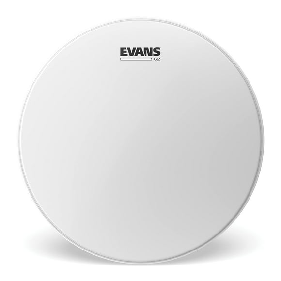 Tom Drumhead Evans G2 revestido, 20,32 cm, blanco