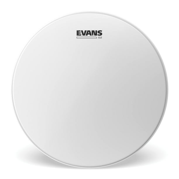 Tom Drumhead Evans G2 revestido, 20,32 cm, blanco
