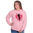 thumbnail image 4 of Betty Boop Fans Lovers Cute Heart Women Crewneck Sweatshirt Brisco Brands 4X, 4 of 6