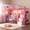 Pink, variant on Advwin Full Size Loft Bed with Desk and Stairs, Headboard, Wardrobe, Bedside Storage Shelf, 6 Drawers, Charging Station & LED Light, Metal Gaming Loft Bed Frame, White+Oak