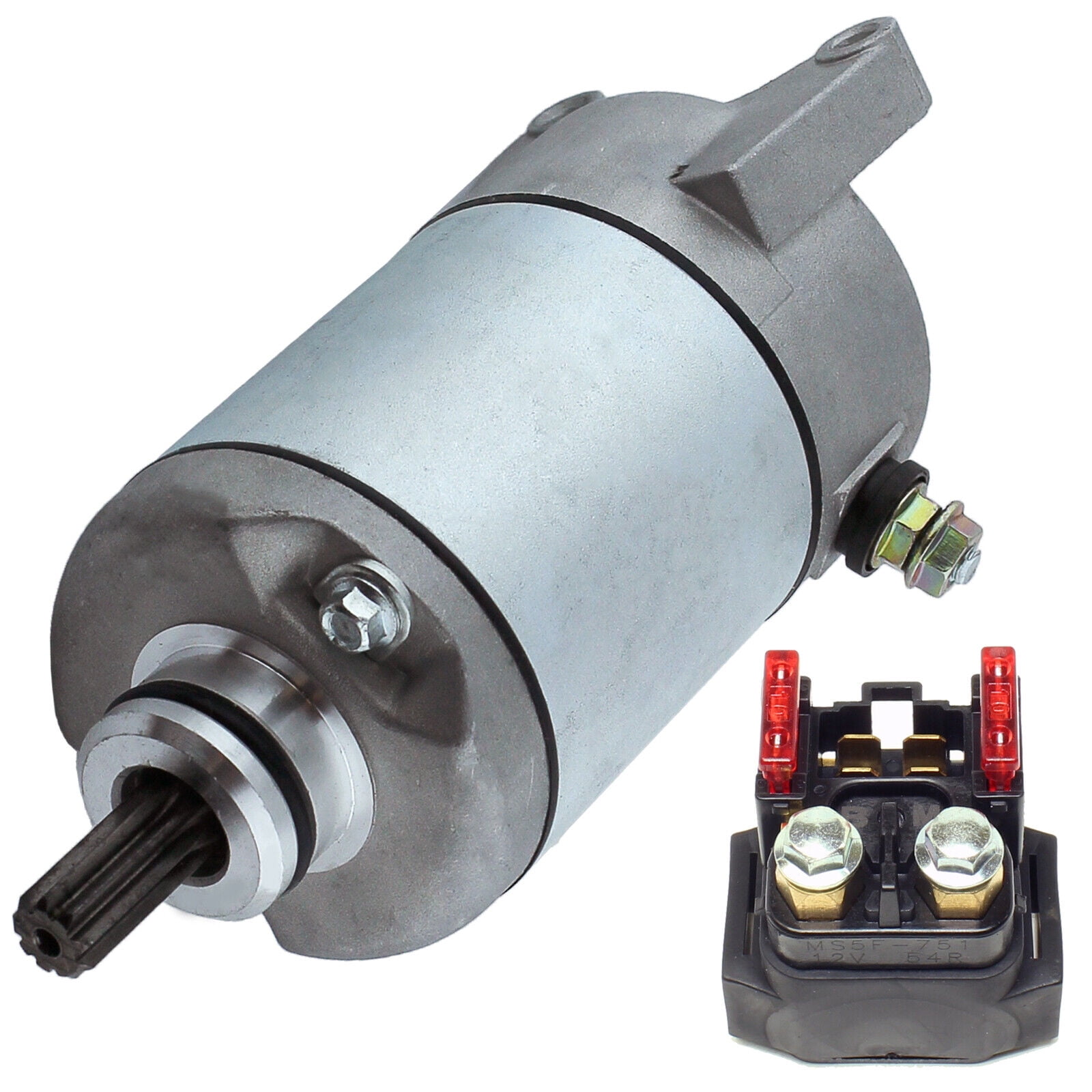Starter & Relay Solenoid for Yamaha Bruin YFM350 350 20042006 Atv New