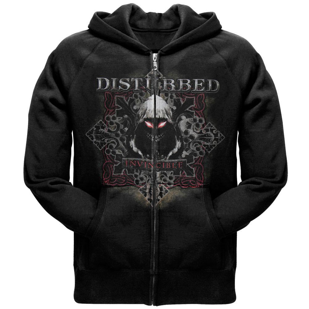 Disturbed Band Hoodie Sweatshirt Fullprint New Men's Hoodie Zipper Size S to 3XL 