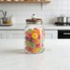 thumbnail image 5 of 53Oz Vintage Style Glass Sealed Jar Clear Kitchen Storage Container With Airtight Wooden Lid For Cookies Candy Coffee Beans Snacks And Dry Food Organization, 5 of 8