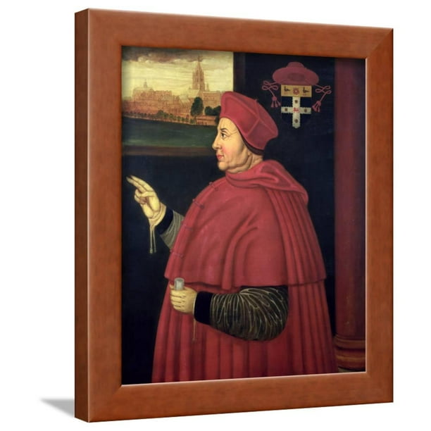 Cardinal Wolsey Framed Print Wall Art By Hans Holbein the Younger