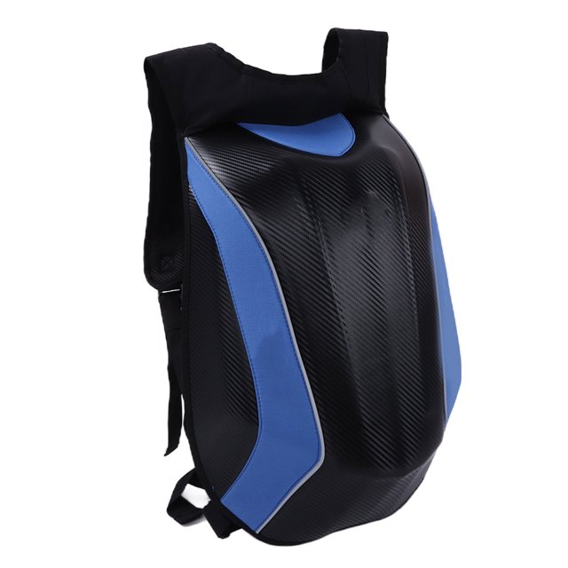 Sac de Rangement pour Vélo, Sac à Dos de Cyclisme avec Sangle Ajustable, Fermeture Éclair Électroplaquée et Bande Réfléchissante pour Camping et Randonnée en Plein Air, Style Fibre de Carbone Rouge, Style Fibre de Carbone Vert, Noir