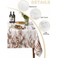 thumbnail image 2 of Spring Floral Table Cloth, Waterproof Tablecloth for Rectangle Tables, Watercolor Elegant Pastoral Flowers Reusable Washable Fabric Table Cover for Restaurant Kitchen Dining Tables 60"x120", 2 of 9