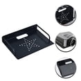 thumbnail image 4 of projector stand, Wall Mounted Small Projector Shelf Metal Router Rack Floating Projector Shelf, 4 of 7