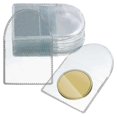 thumbnail image 1 of 50Pcs Coin Protectors Clear Coin Holders for Coin Collectors Protector Single Pocket Coin Sleeves Coin Storage Sleeves, 1 of 5
