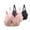 Clear, variant on 3PCS Lace Comfortable Wireless Bras for Women Full Coverage Push up Supportive Bralettes Solid Color Smooth Seamless Adjustable Straps Bras for Everyday Wear Watermelon Red 95C