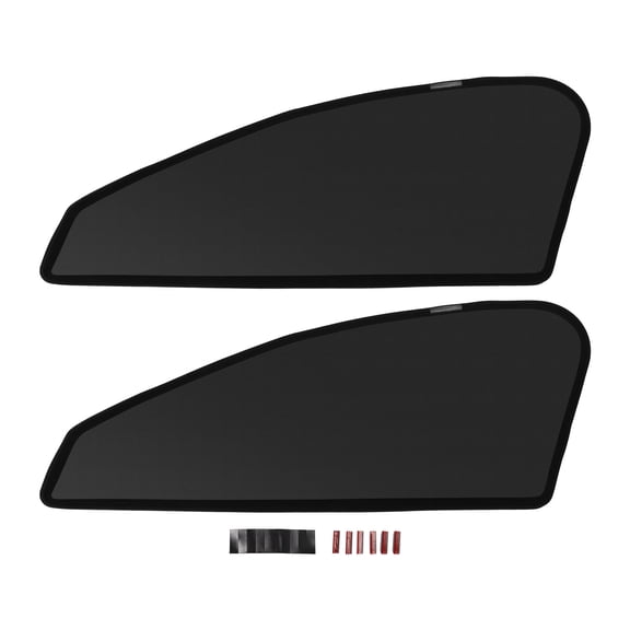 Unique Bargains Car Window Cover for Mazda CX-30 DM Series Windshield Sunshade Net for Driver and Passenger Side Sun Shade Sun Heat Proctection Cool Temperature Black