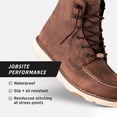 thumbnail image 3 of Bota de trabajo BRUNT Marin Soft Toe impermeable para hombre, color marrón, 3 of 7