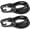 48", variant on 60 Inch Black Bungee Cords with Hooks Heavy Duty, 1 Pack