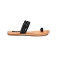 thumbnail image 2 of Aqua Womens Slay Leather Braided Flats, 2 of 3