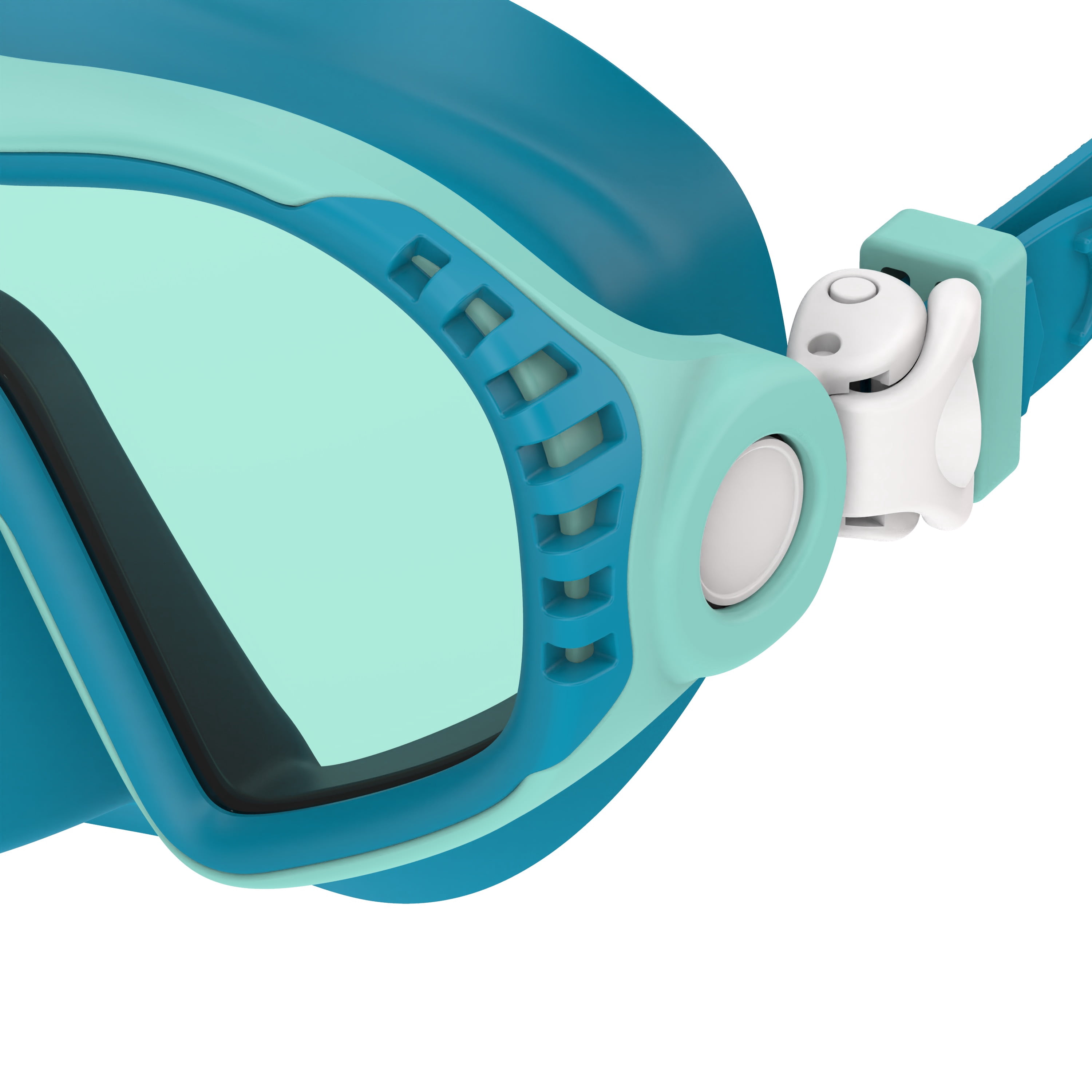 (2 pack) Speedo Junior Voyager Swim Mask, Soft Fit with Anti‑Fog and UV Protection, Ages 6–12