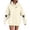 Beige, variant on Women's Halloween Hoodie Pullover Sweatshirt With Cute Pumpkin Print Skeleton Hands Cozy Fall Casual Fashion Knitted Jacket Women