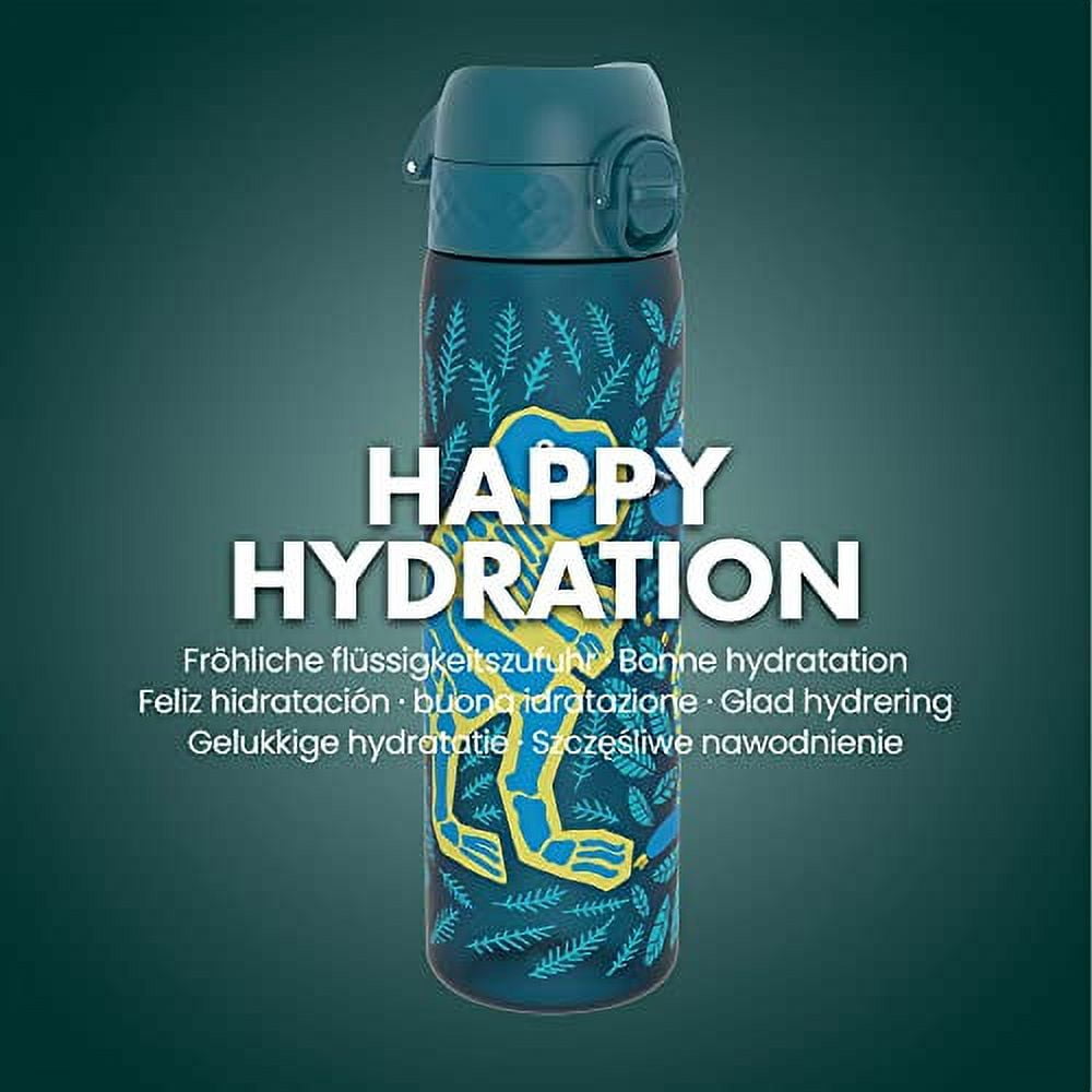 Ion8 Double-Wall Stainless Steel Water Bottle - Vacuum Insulated Leak Proof  Water Bottle - Fits Cup Holders - For Fitness, Camping and More, 11 oz /  320 ml (Pack of 1) - OneTouch 2.0 - Periwinkle 2.0 