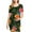 B, variant on Taqqpue Women Maternity Dress Bodycon Mini Short Sleeve Crew Neck Printed Cocktail Pregnancy Maternity Clothes Dresses Baby Shower Daily Wear
