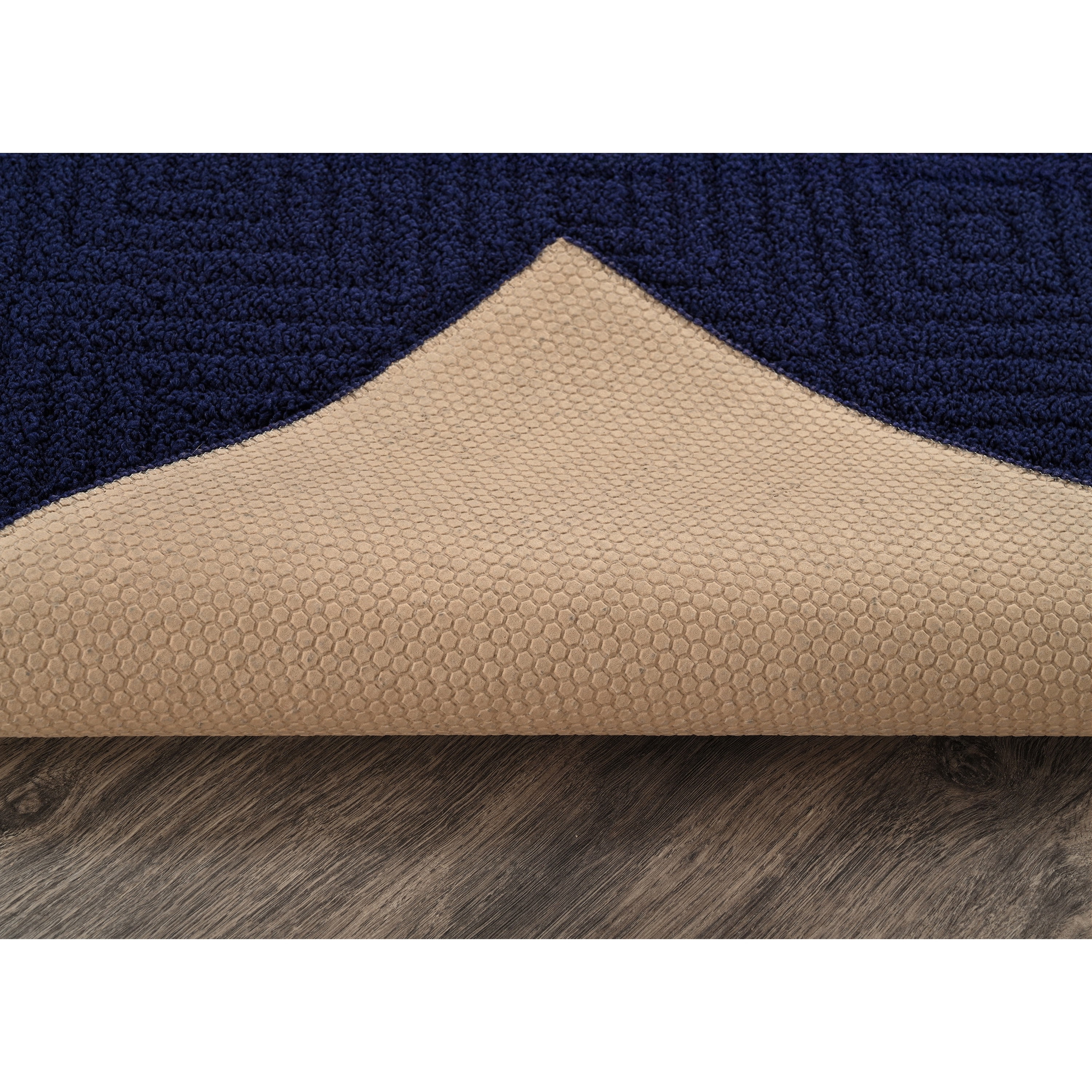Garland Rug Brentwood Jasmine Navy Indoor Area Rug, 3' x 5'