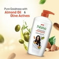 thumbnail image 6 of Nisha 21.98 fl oz - Almond & Olive Actives, Daily Smooth Soft Silky Hair, Volumizing Shampoo for Man and women, All types of hair, 6 of 9