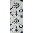 thumbnail image 6 of Set Of 4, 100% Cotton, Coastal Nautical Anchor And Sailingboat Design, Kitchen T, 6 of 6