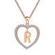 thumbnail image 1 of Collar para mujer, joyería para mujer, joyería de moda para mujer, regalo para mujer, 26 letras en inglés, nombre, cadena, colgante, collar, joyería, pulsera, collar, 1 of 3