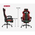 thumbnail image 7 of BestOffice Ergonomic Gaming Chair, Lumbar Support, Rolling Swivel for Men, Women(Red), 7 of 7
