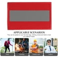 thumbnail image 4 of 2Pcs Professional Clothing Safety Patch Outdoor Clothes Reflective Patch Backpack Reflective Patch, 4 of 6