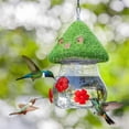 thumbnail image 4 of Bird Feeder,Garden Bird Feeders for Outdoors Hanging,Red Flowers, 4 of 5