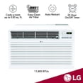 thumbnail image 3 of LG 11,800 BTU Through the Wall Air Conditioner, LT12124CNR, 3 of 16