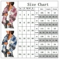 thumbnail image 2 of KZKR Women's Shacket Long Sleeve Flannel Plaid Shirt Collar Long Button Down Pocket Shirt Blouse Tops, 2 of 4
