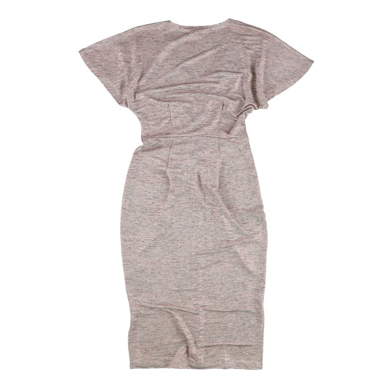 twist front a line dress Front Twist Dress in Black Black / XL main image 1