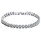 thumbnail image 4 of Pulsera de cristal romano en forma de corazón, pulsera de plata chapada en diamantes, pulsera de moda europea y americana, 4 of 5