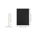 thumbnail image 2 of PAMINGONO Back to School Graphite Paper Transfer Paper Black 55Pcs for Crafters, 2 of 8