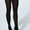 Black, variant on Sigvaris Style 842 Soft Opaque 20-30 Open Toe Thigh High Compression Stockings w/Grip Top Black LS Short