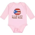 thumbnail image 3 of Inktastic I'm So Cute, I Must Be Puerto Rican Sunflower Boys or Girls Long Sleeve Baby Bodysuit, 3 of 5