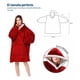 thumbnail image 4 of Sudadera Cobija Bluelander con Capucha, Manta Térmica, Unitalla, Rojo, 4 of 4