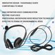 thumbnail image 4 of Auriculares para centro de llamadas, multifuncionales, elegantes, con cancelación de ruido, llamadas HD, protección auditiva, auriculares para teléfono, 4 of 8