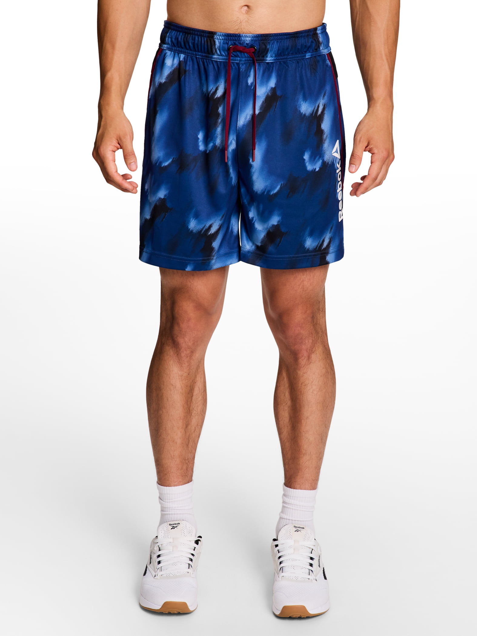 Reebok Men's Reebok Men's and Big Men's Champ Knit Performance Shorts, 6" Inseam, Sizes XS-3XL